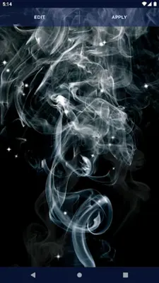 Smoke Live Wallpaper HD android App screenshot 1